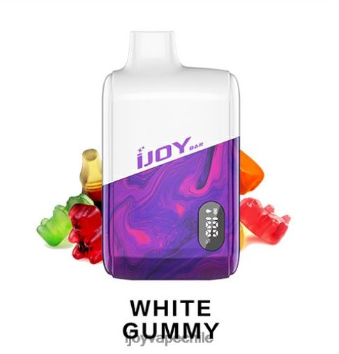 IJOY disposable vape review - iJOY Bar IC8000 desechable 8BN0J199 gomoso blanco