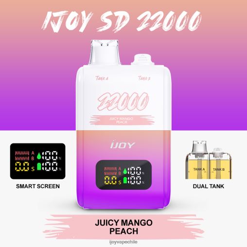 IJOY vape mayoreo - iJOY SD 22000 desechable 8BN0J156 melocotón de mango jugoso